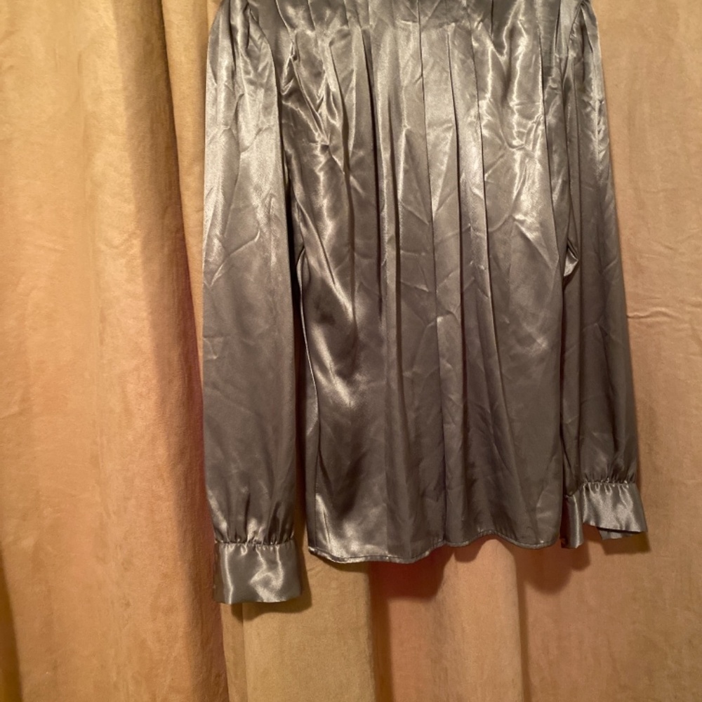 Tess Paris Milano vintage size 100 polyester size 12 blouse - Picture 2 of 4